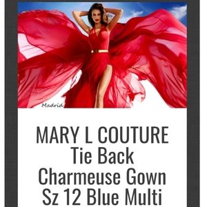Mary L Couture Silk dress.